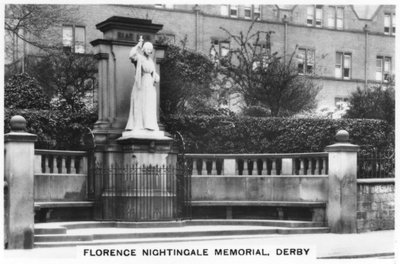 Florence Nightingale monument, Derby, 1937 door Unbekannt