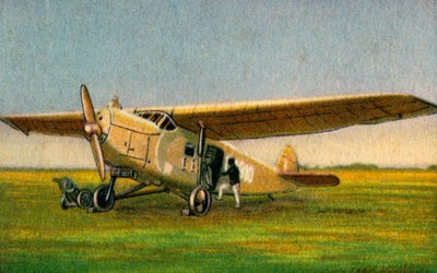 Focke-Wulf A32 Bussard vliegtuig, 1932 door Unbekannt