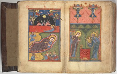 Vier Evangeliën in het Armeens, Armeens, 1434-1435 door Unbekannt