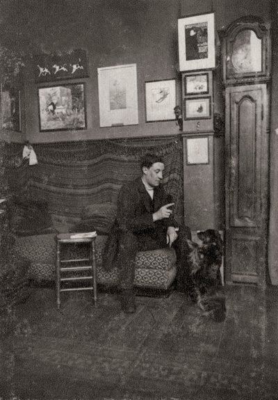Francisque Poulbot, Franse cartoonist en illustrator, 1909 door Unbekannt