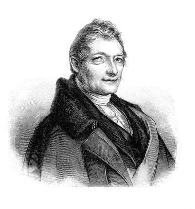 Franz Xaver Gabelsberger, Duitse uitvinder van Gabelsberger stenografie door Unbekannt