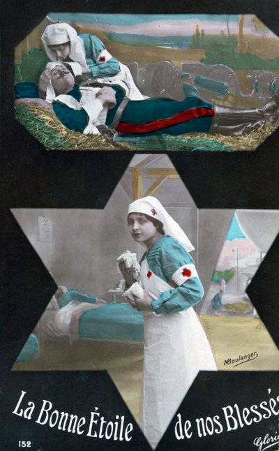 Franse WWI-ansichtkaart, 1914-1918 door Unbekannt