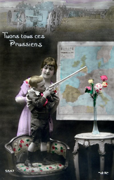 Franse WWI-ansichtkaart, 1914-1918 door Unbekannt