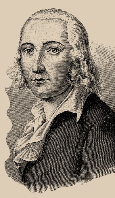 Friedrich Hölderlin door Unbekannt