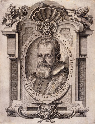 Galileo Galilei door Unbekannt