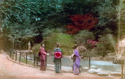 Tuin, Japan door Unbekannt