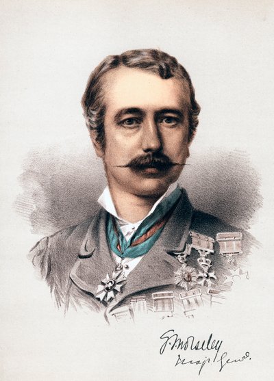 Garnet Joseph Wolseley, Viscount Wolseley, Iers-gebore Britse soldaat, ca. 1880 door Unbekannt