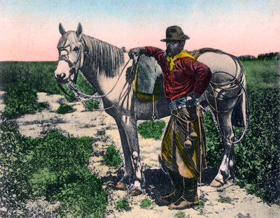 Gaucho, Argentinië, begin 20e eeuw door Unbekannt