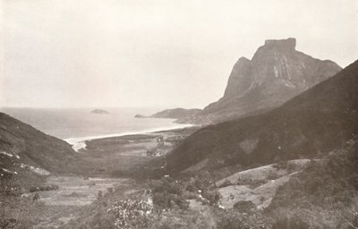 Gavea Berg en de Zuid-Atlantische Oceaan, 1914 door Unbekannt