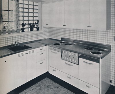 General Electric Company - De Keuken, 1940 door Unbekannt