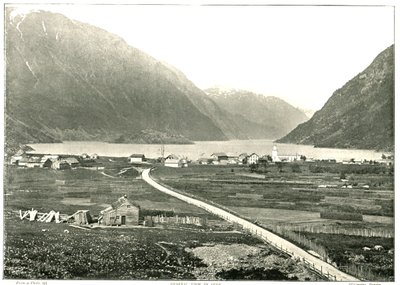 Algemeen uitzicht, Odde, Noorwegen, 1895 door Unbekannt