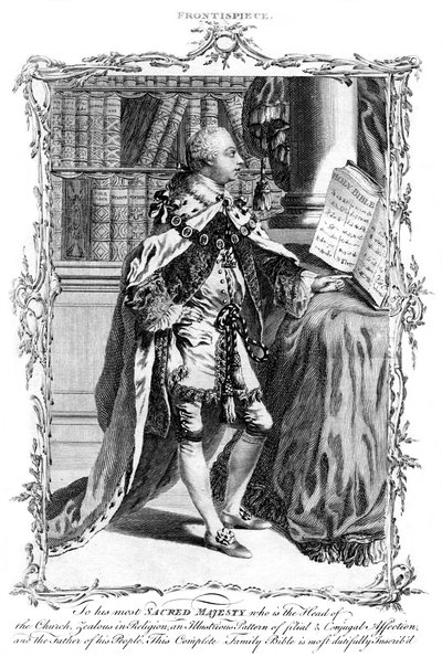 George III van het Verenigd Koninkrijk door Unbekannt