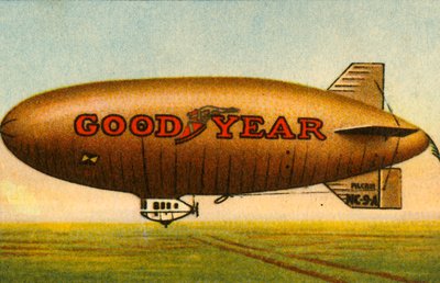 Goodyear Pelgrim Luchtschip door Unbekannt