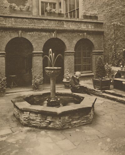 Begraafplaats van St. Ethelburga, Bishopgate, Een Rustplaats voor de Levenden, c1935 door Unbekannt
