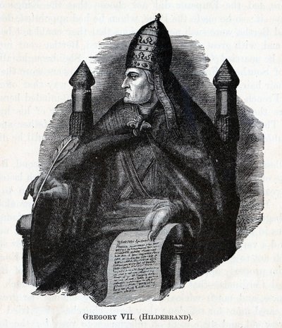 Gregorius VII Hildebrand door Unbekannt