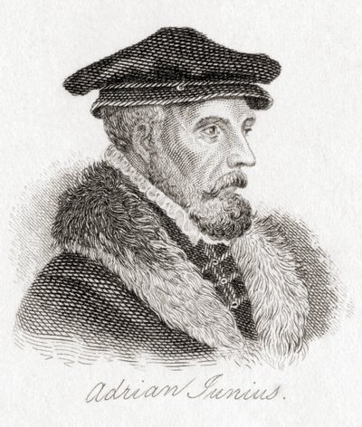 Hadrianus Junius, 1511-1575, ook bekend als Adriaen de Jonghe door Unbekannt