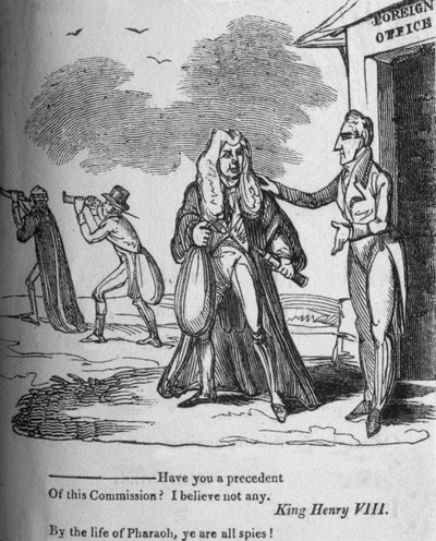Heeft u een precedent van deze Commissie Ik geloof van niet, c1820 door Unbekannt
