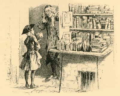 Hij slaagde erin genoeg te sparen om twee boeken te kopen, 1907 door Unbekannt