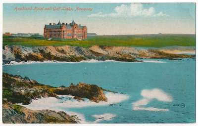 Headland Hotel en Golf Links, Newquay door Unbekannt
