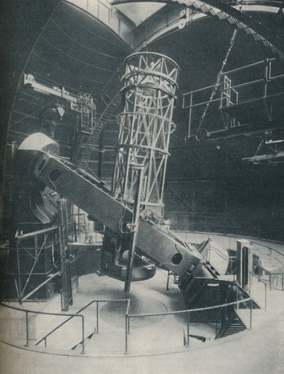 Omringd door Staal en Beton, de 100-Inch Reflector, c1935 door Unbekannt