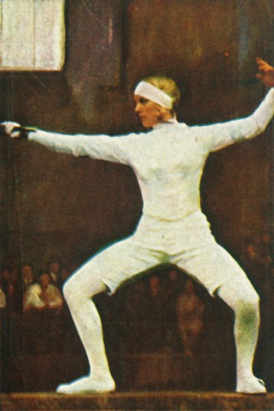 Helene Mayer, Duitse wereldkampioen schermer, 1928 door Unbekannt