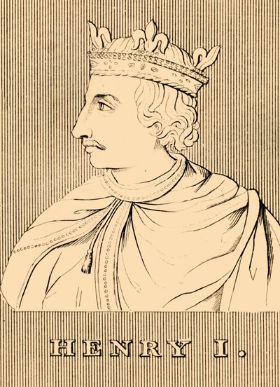 Hendrik I, ca. 1068-1135, 1830 door Unbekannt