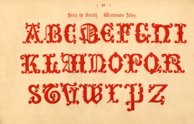 Hendrik de Zevende. Westminster Abbey, 1862 door Unbekannt