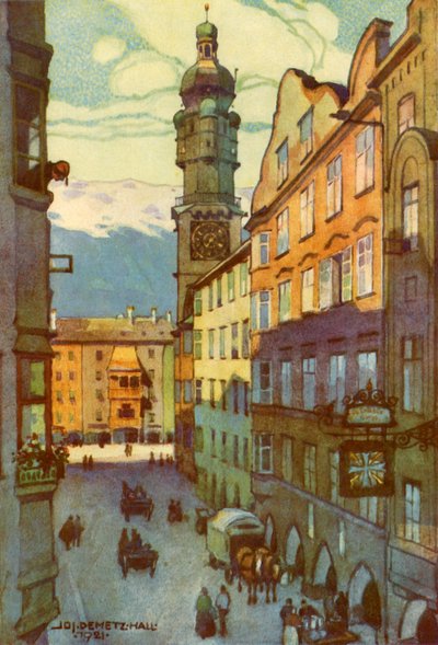 Herzog Friedrichstrasse, ca. 1929 door Unbekannt