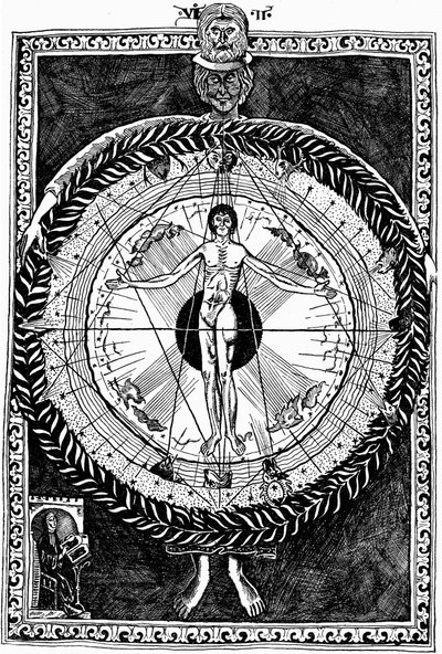 Hildegard van Bingen 1098-1179, Duitse abdis en mysticus door Unbekannt