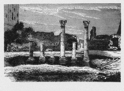 Geschiedenis van het Oude Rome. Romeinse gravures van 1872 door Unbekannt