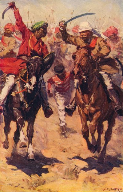 Hodson bij Rohtak, 1857 c1912 door Unbekannt