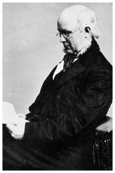 Horace Greeley, Amerikaanse krantenredacteur en politicus, c1865 door Unbekannt