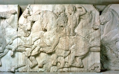 Ruiters van het Parthenon-fries door Unbekannt