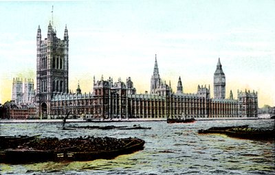 Houses of Parliament, Londen door Unbekannt