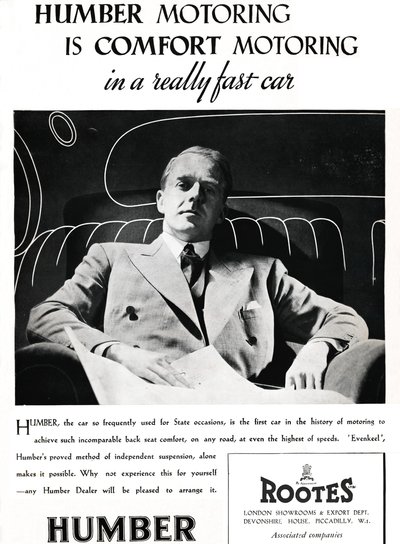 Humber Motoring is Comfort Motoring in een echt snelle auto door Unbekannt