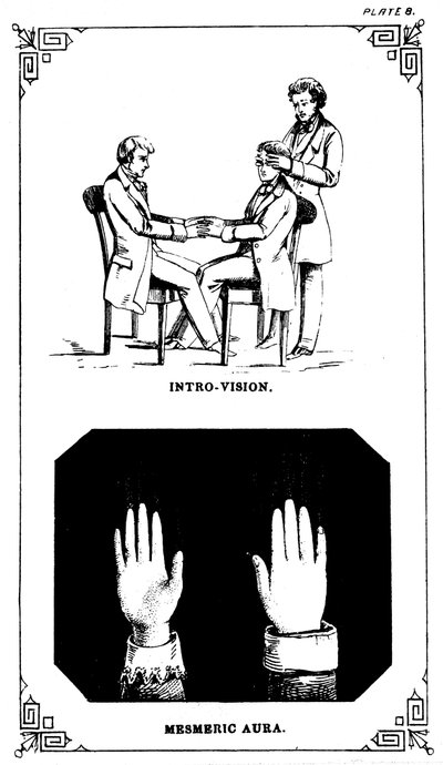Hypnose: introvisiekracht van het kijken in een lichaam, 1889 door Unbekannt