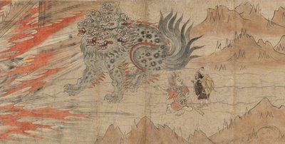 Geïllustreerde Legenden van het Kitano Tenjin Heiligdom Kitano Tenjin engi emaki, eind 13e eeuw door Unbekannt