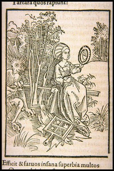 Illustratie voor het boek Narrenschip door Sebastian Brant, 1497 door Unbekannt