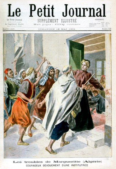 In Algerije, Margaret in de problemen, 1901 door Unbekannt
