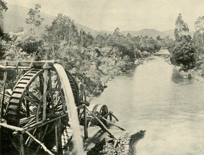 In de Ovens River, Germantown, 1901 door Unbekannt