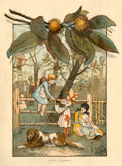 Indian Summer, 1883 door Unbekannt