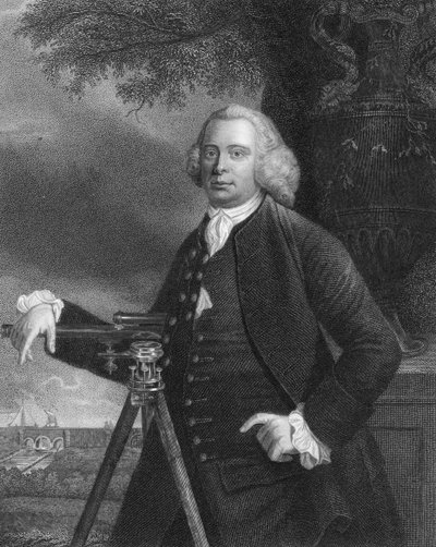 James Brindley, Engelse civiel ingenieur en kanaalbouwer, ca. 1770, 1835 door Unbekannt