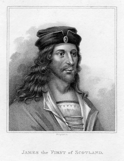 James I van Schotland door Unbekannt
