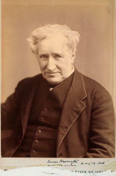 James Nasmyth, Schotse werktuigbouwkundig ingenieur en uitvinder, ca. 1870s door Unbekannt