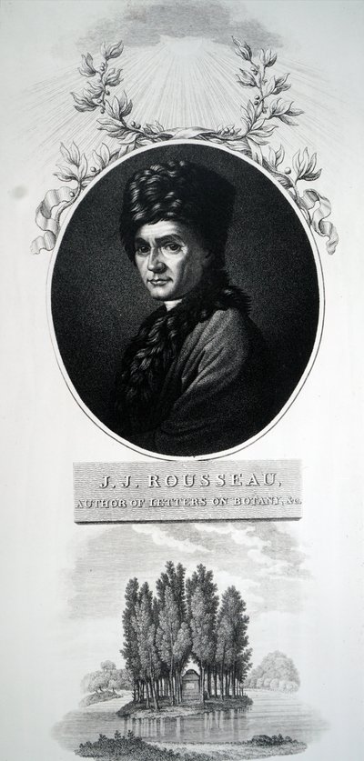 Jean-Jacques Rousseau door Unbekannt