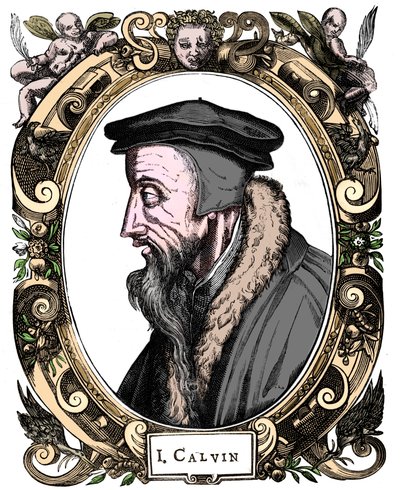 Jean Calvin, Franse theoloog, 1581 door Unbekannt