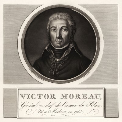 Jean Victor Marie Moreau, Generaal en Chef van het Rijnleger door Unbekannt