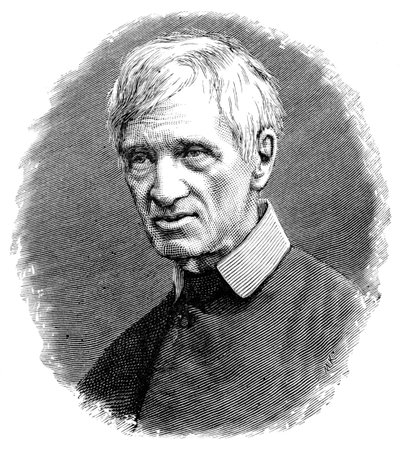 John Henry Newman, 19e eeuw door Unbekannt
