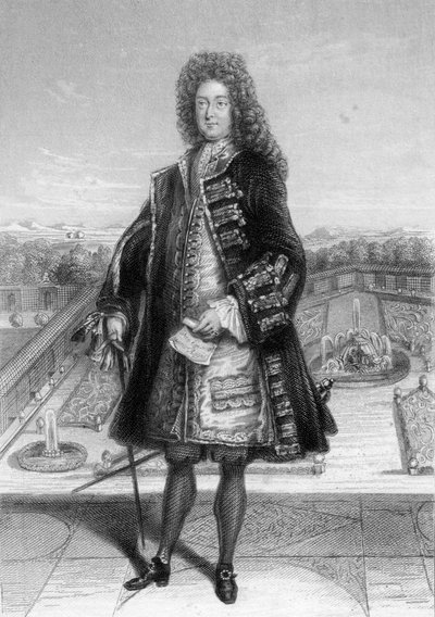 John Law, Controleur-Generaal van Frankrijk, 1720 1841 door Unbekannt