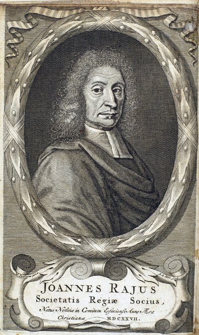 John Ray (Wray), Engelse natuuronderzoeker, ca. 1700 door Unbekannt